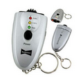 Key Ring Alcohol Breath Tester w/Flashlight